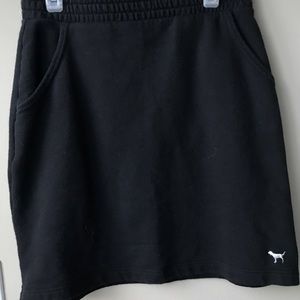 PINK Black Pencil Skirt